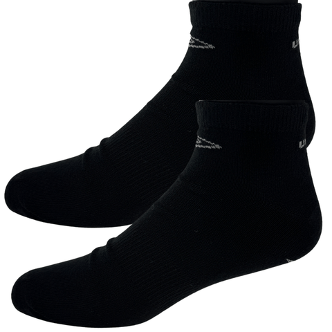 Darrahopens Men's Fashion > Socks Umbro Mens Trainer Ankle Socks - Black - 1 Pack of 3 Pairs