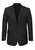 Darrahopens Men's Fashion > Suits & Tuxedos Mens 2 Button Classic Plain Suit Jacket Bamboo Blend Business Wedding  - Charcoal - 97