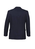Darrahopens Men's Fashion > Suits & Tuxedos Mens 2 Button Classic Plain Suit Jacket Bamboo Blend Business Wedding  - Navy - 112