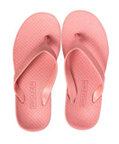 Darrahopens Men's Fashion > Thongs & Sandals ARCHLINE Orthotic Thongs Arch Support Shoes Flip Flops - Pastel Pink - EUR 42