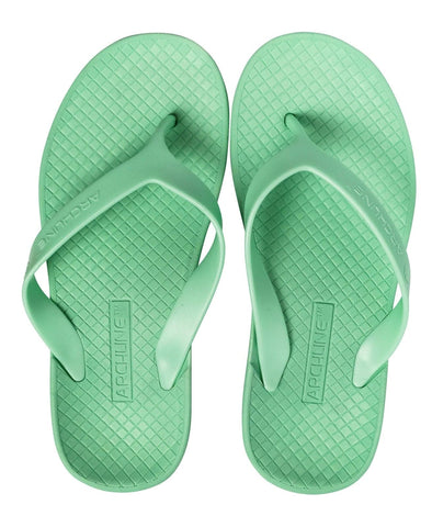 Darrahopens Men's Fashion > Thongs & Sandals ARCHLINE Orthotic Thongs Arch Support Shoes Footwear Flip Flops - Dew Green - EUR 41