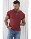 Darrahopens Men's Fashion > Tops & T-shirts Azura Exchange Basic Crewneck Short Sleeve T-shirt - XL