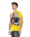 Darrahopens Men's Fashion > Tops & T-shirts Front Print Short Sleeve T-shirt with Round Neck L Men