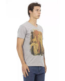 Darrahopens Men's Fashion > Tops & T-shirts Front Print Short Sleeve V-Neck T-Shirt XL Men