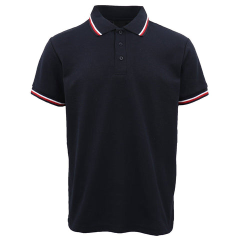 Darrahopens Men's Fashion > Tops & T-shirts Men's Unisex Polo Shirts Basic Plain Breathable Tops Cotton Cascual Sport Shorts, Navy, M