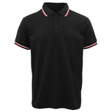 Darrahopens Men's Fashion > Tops & T-shirts Men's Unisex Polo Shirts Basic Plain Breathable Tops Cotton Cascual Sport Shorts, White, 2XL