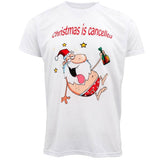 Darrahopens Men's Fashion > Tops & T-shirts New Funny Adult Xmas Christmas T Shirt Tee Mens Womens 100% Cotton Jolly Ugly, Santa Drive Kombi (White), S