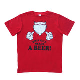 Darrahopens Men's Fashion > Tops & T-shirts New Funny Adult Xmas Christmas T Shirt Tee Mens Womens 100% Cotton Jolly Ugly, This Guy Needs a Beer!, XL