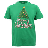 Darrahopens Men's Fashion > Tops & T-shirts New Funny Adult Xmas Christmas T Shirt Tee Mens Womens 100% Cotton Jolly Ugly, Tree (Green) B, 3XL