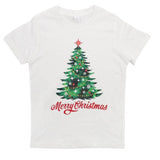 Darrahopens Men's Fashion > Tops & T-shirts New Funny Adult Xmas Christmas T Shirt Tee Mens Womens 100% Cotton Jolly Ugly, Tree (White), 2XL