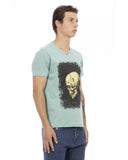 Darrahopens Men's Fashion > Tops & T-shirts Printed V-neck Short Sleeve T-shirt 3XL Men