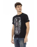 Darrahopens Men's Fashion > Tops & T-shirts Short Sleeve Round Neck T-shirt with Front Print M Men