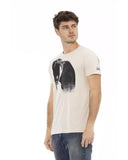 Darrahopens Men's Fashion > Tops & T-shirts Short Sleeve T-shirt with Round Neck - Front Print S Men