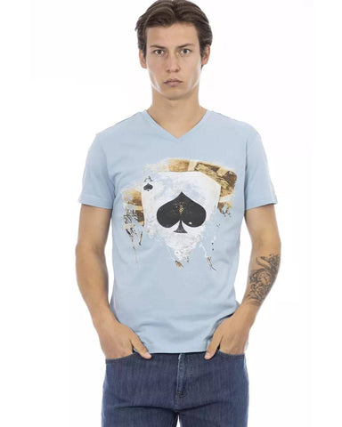 Darrahopens Men's Fashion > Tops & T-shirts Short Sleeve V-Neck T-shirt with Front Print 3XL Men