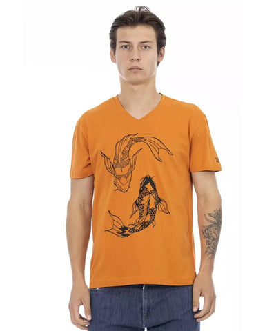 Darrahopens Men's Fashion > Tops & T-shirts Short Sleeve V-Neck T-Shirt with Front Print 3XL Men