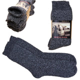 Darrahopens Men's Fashion > Underwear & Socks 3 Pairs Merino Wool Thick Double Cushion Heavy Duty Socks Tradie Warm Thermal, 6-11