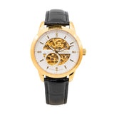 Darrahopens Men's Fashion > Watches Peroz Automatic Men's Watch - Black Leather