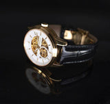 Darrahopens Men's Fashion > Watches Peroz Automatic Men's Watch - Black Leather