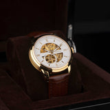 Darrahopens Men's Fashion > Watches Peroz Automatic Men's Watch - Brown Leather