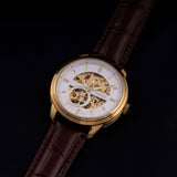 Darrahopens Men's Fashion > Watches Peroz Automatic Men's Watch - Brown Leather