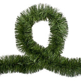 Darrahopens Occasions > Christmas 5x 2.5m Christmas Tinsel Xmas Garland Sparkly Snowflake Party Natural Home Décor, Pine Green