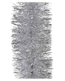 Darrahopens Occasions > Christmas 5x 2.5m Christmas Tinsel Xmas Garland Sparkly Snowflake Party Natural Home Décor, Traditional Silver