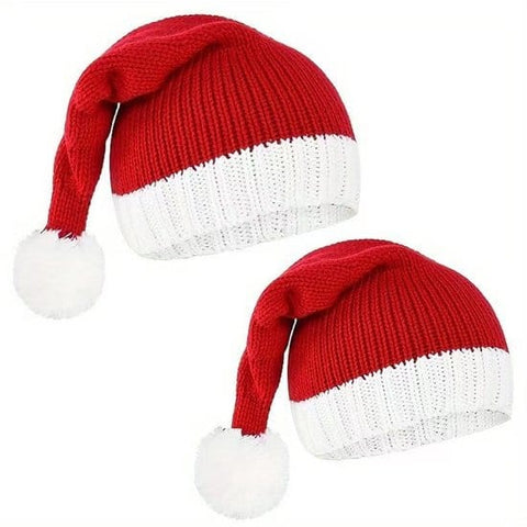 Darrahopens Occasions > Christmas > Christmas Clothing 2 Santa Claus Hats - Santa Claus Hats - Hats - Baby Santa Claus Hats - Kids Santa Hats - Christmas Costumes - Santa Claus Hats - Kids Sizes