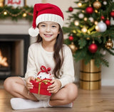 Darrahopens Occasions > Christmas > Christmas Clothing 2 Santa Claus Hats - Santa Claus Hats - Hats - Baby Santa Claus Hats - Kids Santa Hats - Christmas Costumes - Santa Claus Hats - Kids Sizes