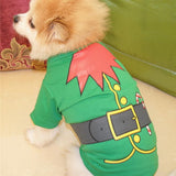 Darrahopens Occasions > Christmas > Christmas Clothing 3Pcs Christmas Dog Cat T-Shirt Clothes Vest Puppy Pet Apparel Shirts - L