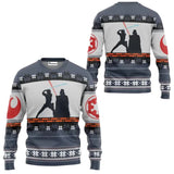 Darrahopens Occasions > Christmas > Christmas Clothing Santa Darth Vader Christmas Sweater Ugly Star Wars The Mandalorian Men's Sweater Autumn Winter Women's Sweater style 4 style 4 L