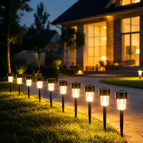 Darrahopens Occasions > Christmas > Christmas Decorations 10-Pack Solar Garden Pathway Lights – 31.5cm In Australia - Darrahopens