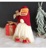 Darrahopens Occasions > Christmas > Christmas Decorations 1pc Plush standing gnome doll — faceless old man figurine, festive tabletop ornament and gift.Alphabet gnome