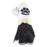 Darrahopens Occasions > Christmas > Christmas Decorations 1pc Plush standing gnome doll — faceless old man figurine, festive tabletop ornament and gift.DOG series black beard gnome