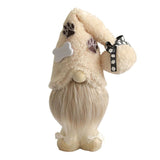 Darrahopens Occasions > Christmas > Christmas Decorations 1pc Plush standing gnome doll — faceless old man figurine, festive tabletop ornament and gift.DOG series white hat gnome