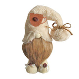 Darrahopens Occasions > Christmas > Christmas Decorations 1pc Plush standing gnome doll — faceless old man figurine, festive tabletop ornament and gift.Standing coffee gnome with brown beard