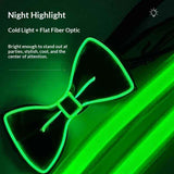 Darrahopens Occasions > Christmas > Christmas Decorations 2 Pcs/Set, Light Up Men's LED Suspenders And Bow Tie, Perfect for Music Festival Halloween Costume Party, Christmas