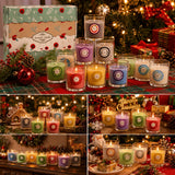 Darrahopens Occasions > Christmas > Christmas Decorations 20pcs Scented Glass Candle Set 10 Fragrances In Australia - Darrahopens