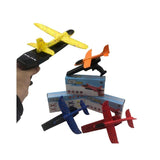 Darrahopens Occasions > Christmas > Christmas Decorations 2x Ejection Foam Plane Toy Outdoor Sport with Light Safe for Children Birthday Gift