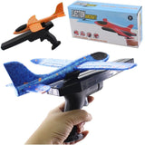 Darrahopens Occasions > Christmas > Christmas Decorations 2x Ejection Foam Plane Toy Outdoor Sport with Light Safe for Children Birthday Gift