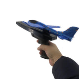 Darrahopens Occasions > Christmas > Christmas Decorations 2x Ejection Foam Plane Toy Outdoor Sport with Light Safe for Children Birthday Gift