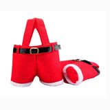 Darrahopens Occasions > Christmas > Christmas Decorations 6pcs Small one Christmas Decoration Supplies, Christmas Pants, Gift Bags, Small Pants Candy Bags, Tote Bags, Wine Bottle Sets, Coke Bags