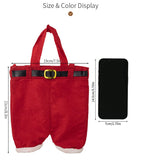 Darrahopens Occasions > Christmas > Christmas Decorations 6pcs Small one Christmas Decoration Supplies, Christmas Pants, Gift Bags, Small Pants Candy Bags, Tote Bags, Wine Bottle Sets, Coke Bags
