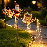 Darrahopens Occasions > Christmas > Christmas Decorations 82CM Solar Santa Claus Kettle Light for Christmas In Australia - Darrahopens