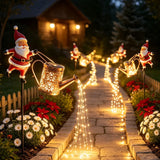 Darrahopens Occasions > Christmas > Christmas Decorations 82CM Solar Santa Claus Kettle Light for Christmas In Australia - Darrahopens