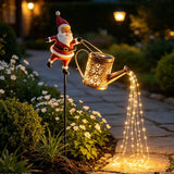 Darrahopens Occasions > Christmas > Christmas Decorations 82CM Solar Santa Claus Kettle Light for Christmas In Australia - Darrahopens