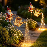 Darrahopens Occasions > Christmas > Christmas Decorations 82CM Solar Santa Claus Kettle Light for Christmas In Australia - Darrahopens