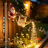 Darrahopens Occasions > Christmas > Christmas Decorations 82CM Solar Santa Claus Kettle Light for Christmas In Australia - Darrahopens