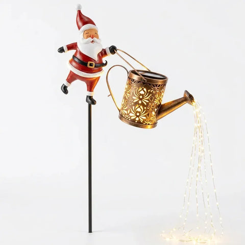 Darrahopens Occasions > Christmas > Christmas Decorations 82CM Solar Santa Claus Kettle Light for Christmas In Australia - Darrahopens