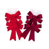 Darrahopens Occasions > Christmas > Christmas Decorations Bulk 24 Xmas Red & Burgundy Bow pk2 14x20cm 2 Asst In Australia - Darrahopens