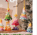 Darrahopens Occasions > Christmas > Christmas Decorations Christmas Decorations - Crochet Christmas Tree Bell Decorations - Small Christmas Decorations - Car Decorations - Style C